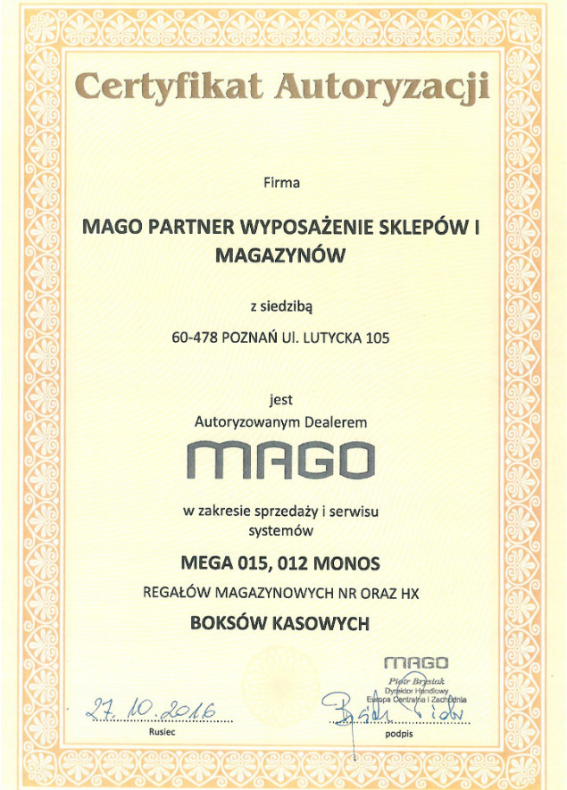 REGAŁ SKLEPOWY MAGO metalowy gondola 150/60/102 - obrazek 6